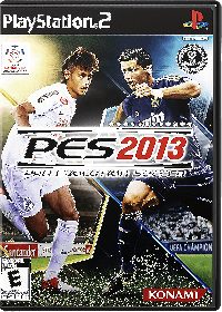 Pro Evolution Soccer 2013 Playstation 2 US box art